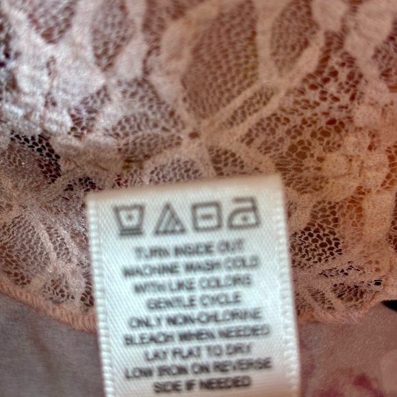 NWT Thirty Thirty Floral blush pink maxi dress with lace shrug - S - Picture 11 of 12